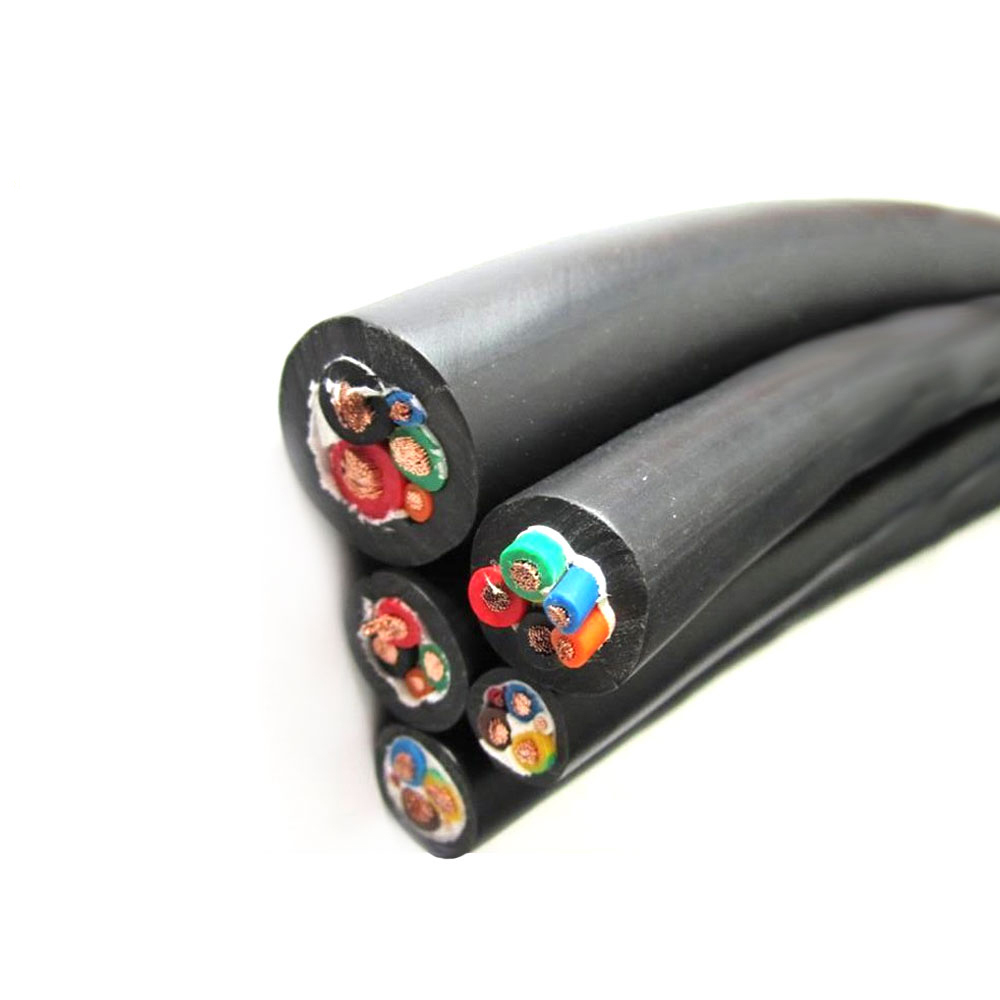 H07RN-F Tolerance over for lette oliepletter CE-certificeret kabel