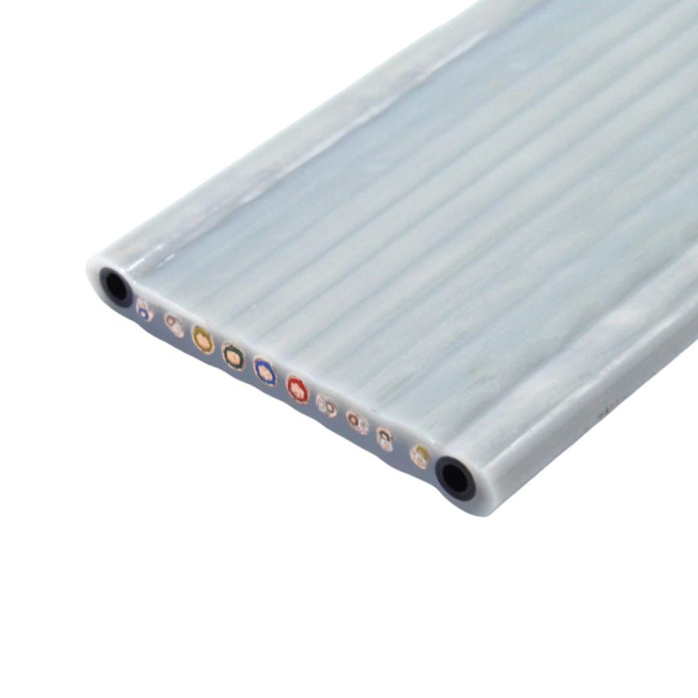 HO7VVD3H6-F Velegnet til industrielle miljøer Elevator Travelling Flat Cable