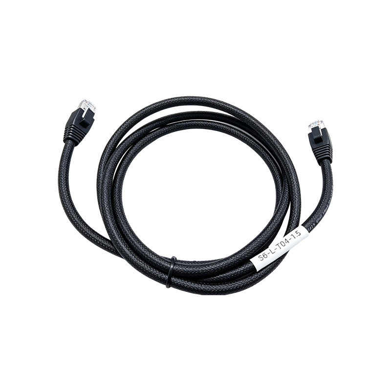S6-L-T04-1.5 Flettet skærmet industrielt Ethernet-kabel