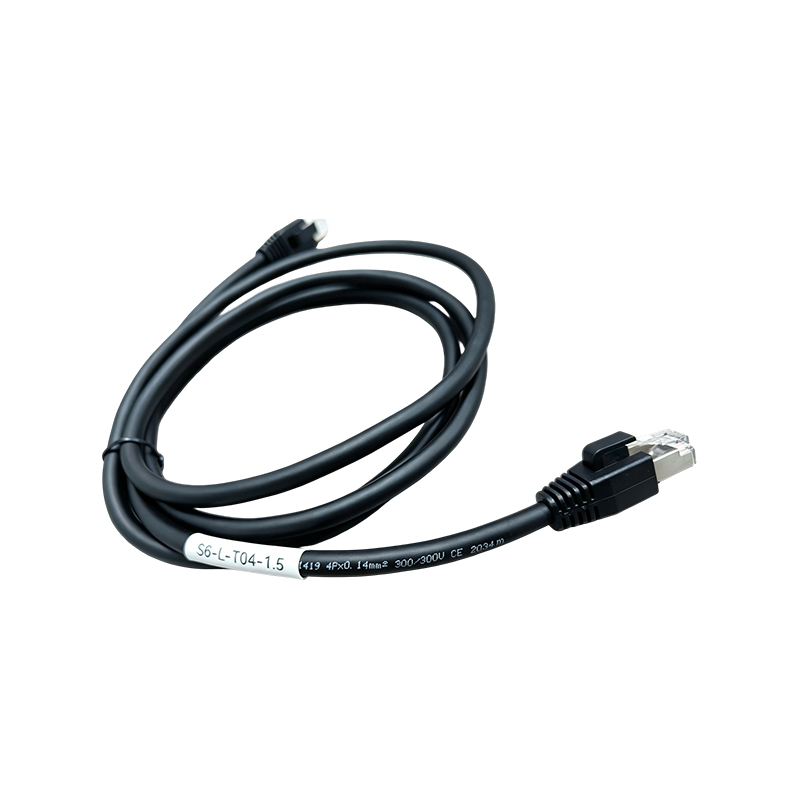 S6-L-T04-1.5 High-Flex Industrielt Ethernet-kabel